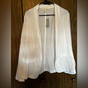 Rue21+ white blazer 2X